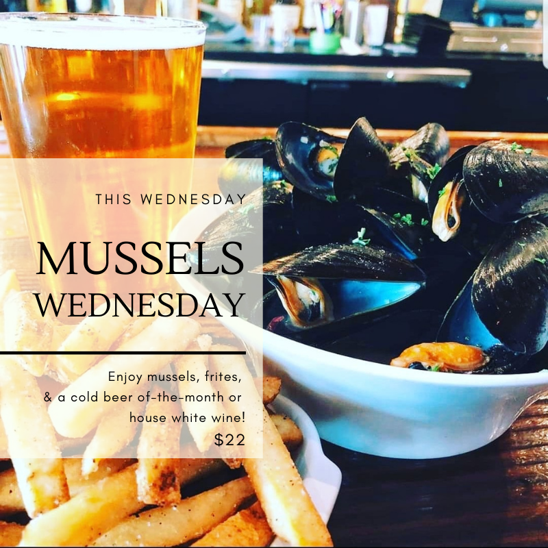 Wednesday Mussel Special for $22
